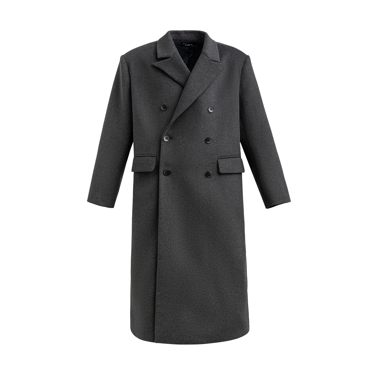 FRKM SCD Double Breasted Cashmere Thickened Wool Midi Jacket - NONNY.