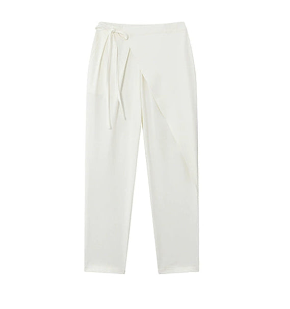 JIECHI loose casual wide-leg trousers - TYLER.