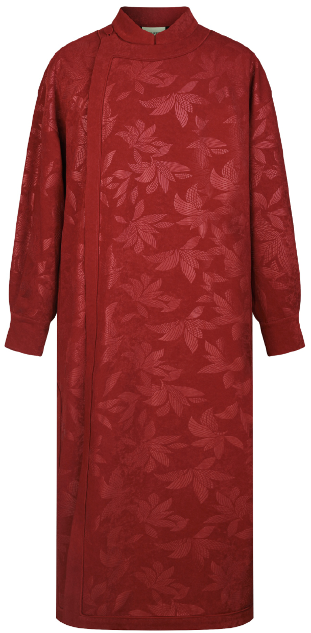 OWNLIFE red classic unisex long gown - KEN.