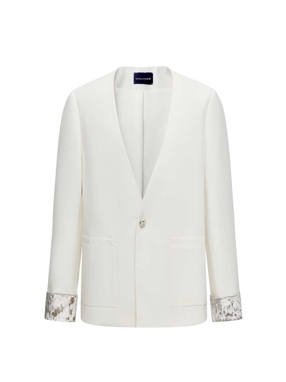 OWNLIFE worsted wool turn-sleeve casual suit - WILLIE.