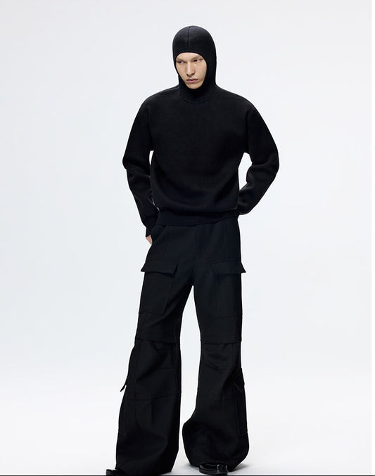 FRKM SCD Pullover Thickened warm loose knit sweater - HILLARY.