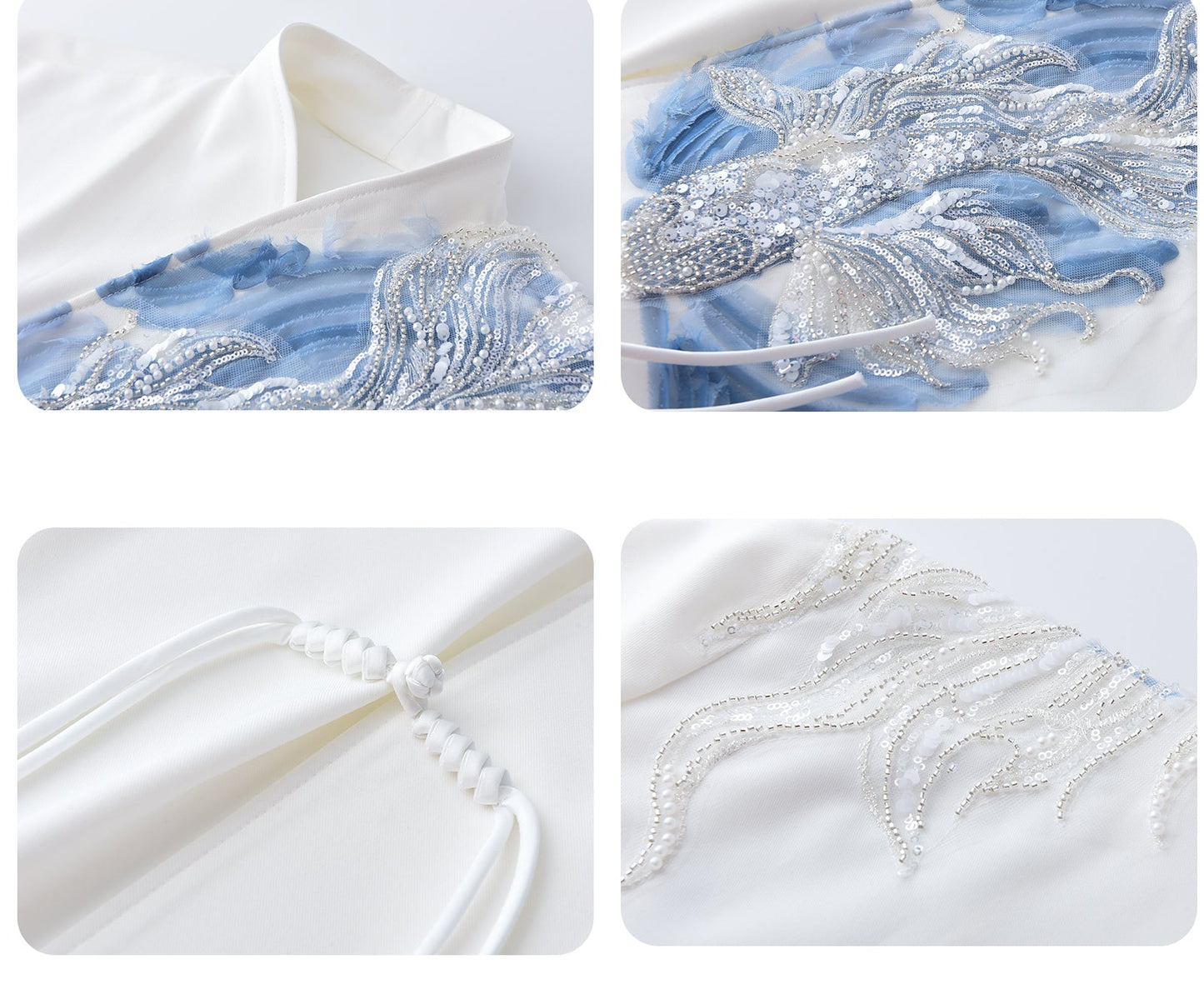 JIECHI short-sleeved men's embroidered shirt - BASS.