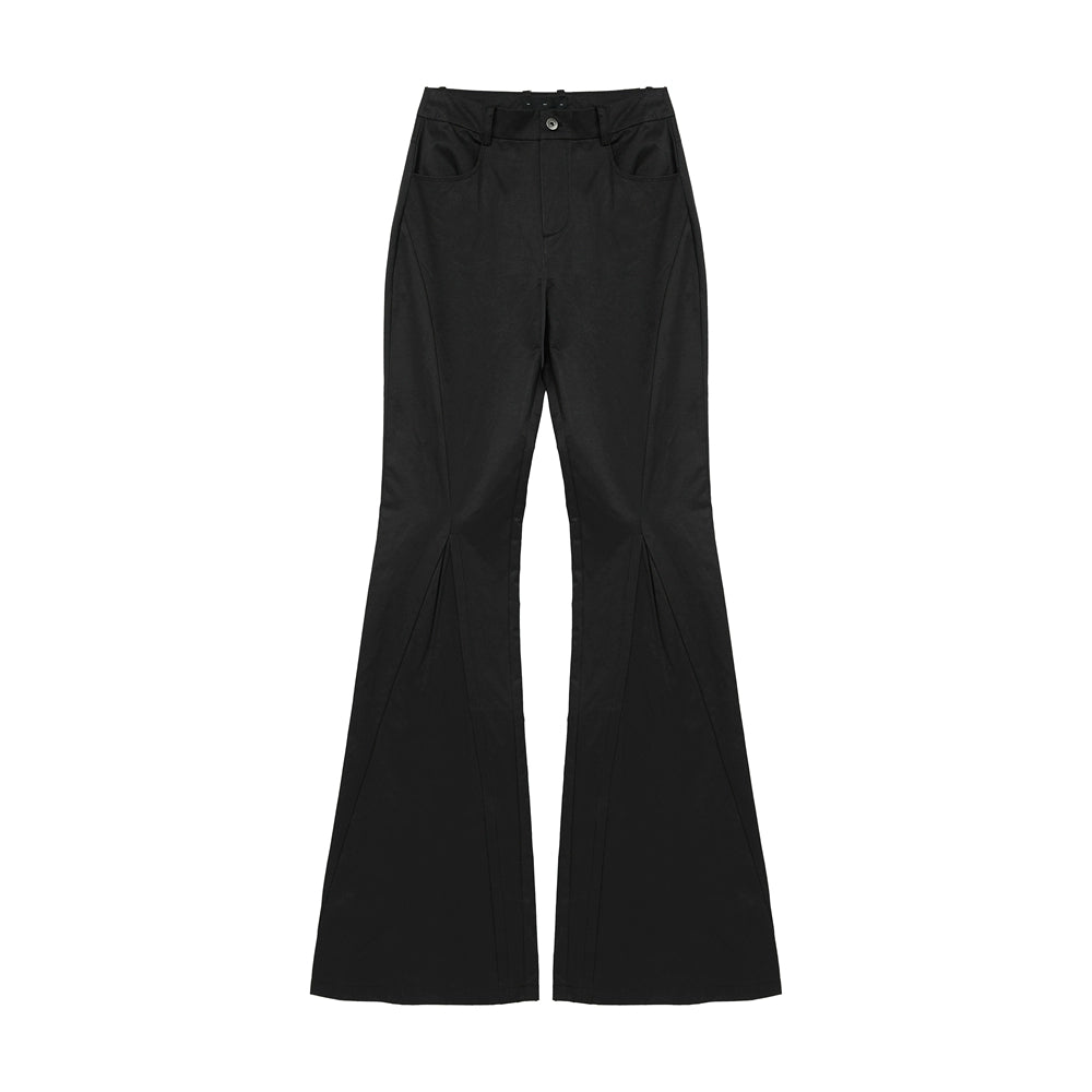 FRKM SCD x 2er0 Collaboration Bootcut Pleated Loose Casual Pants - KARINA.