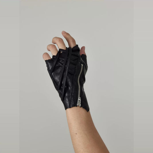 FRKM SCD 24AW Mechanic Strap Tactical Leather Gloves - KENDRA.