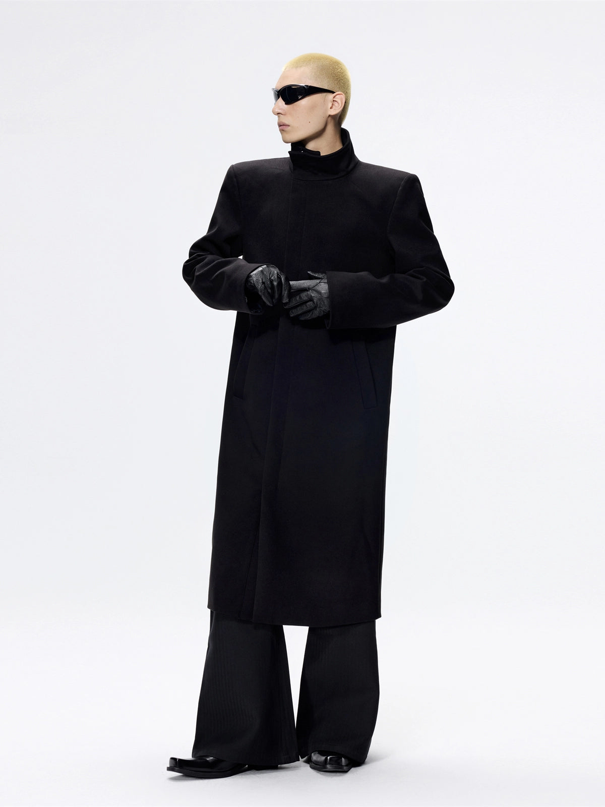 FRKM SCD H shape thickened warm zipper fleece coat - AARON.