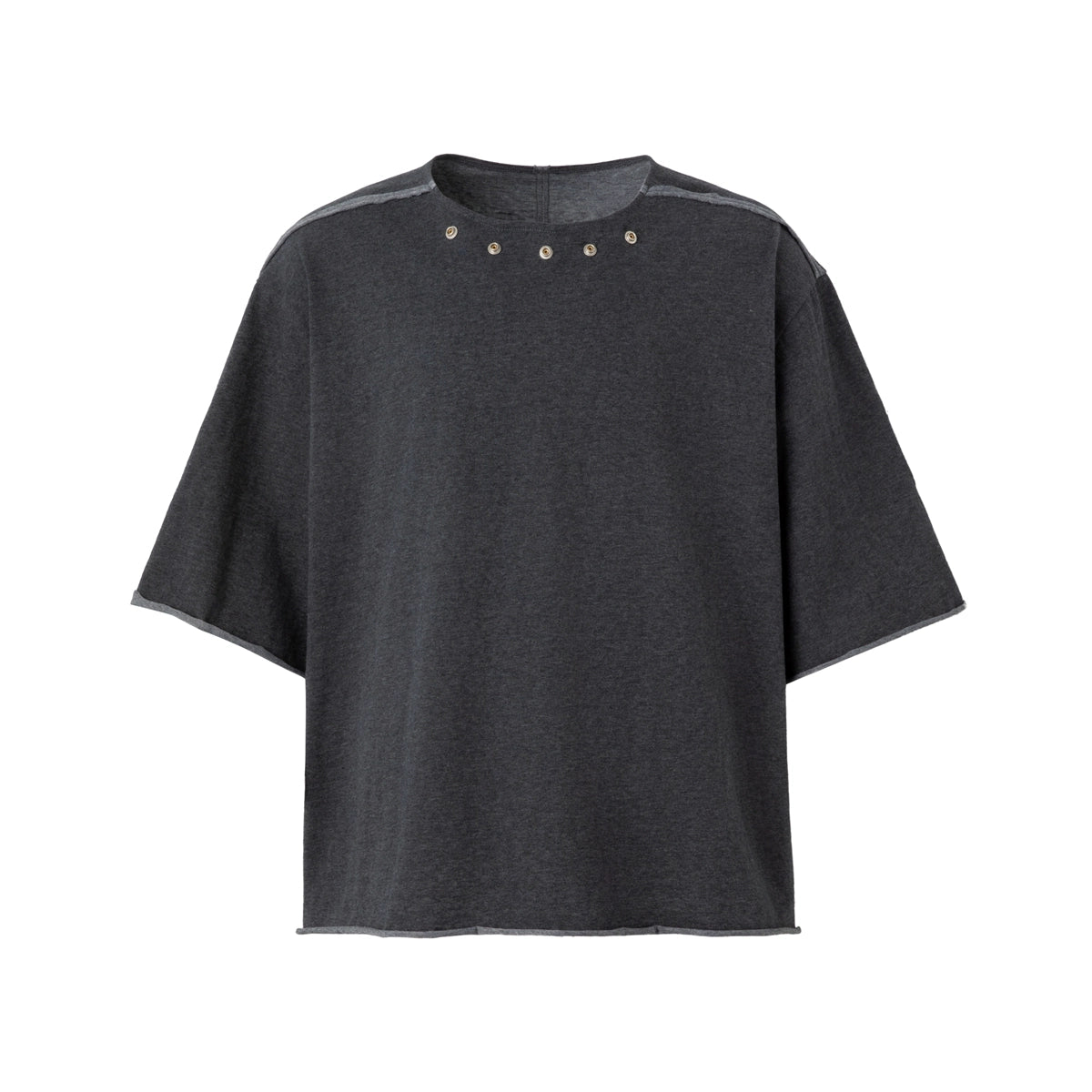 FRKM SCD Dolman Sleeve glide five-quarter Rolled edges T-Shirt - DEXTER.