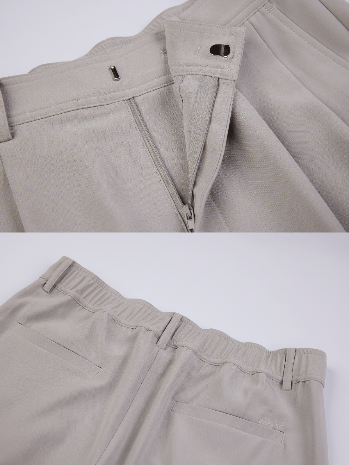 OWNLIFE anti-wrinkle slimming elastic waist pants - JULIUS.