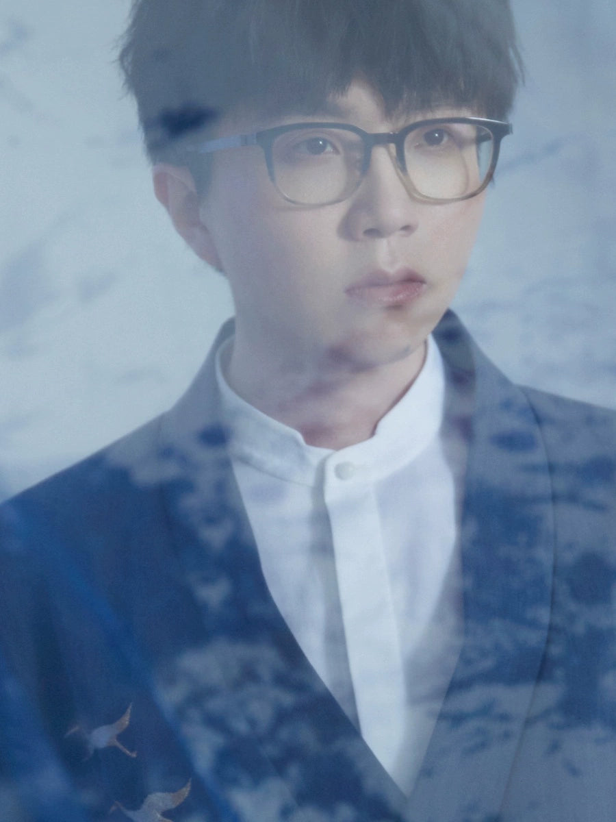 OWNLIFE Ruyi collar white jade natural bamboo fiber shirt -MACK.