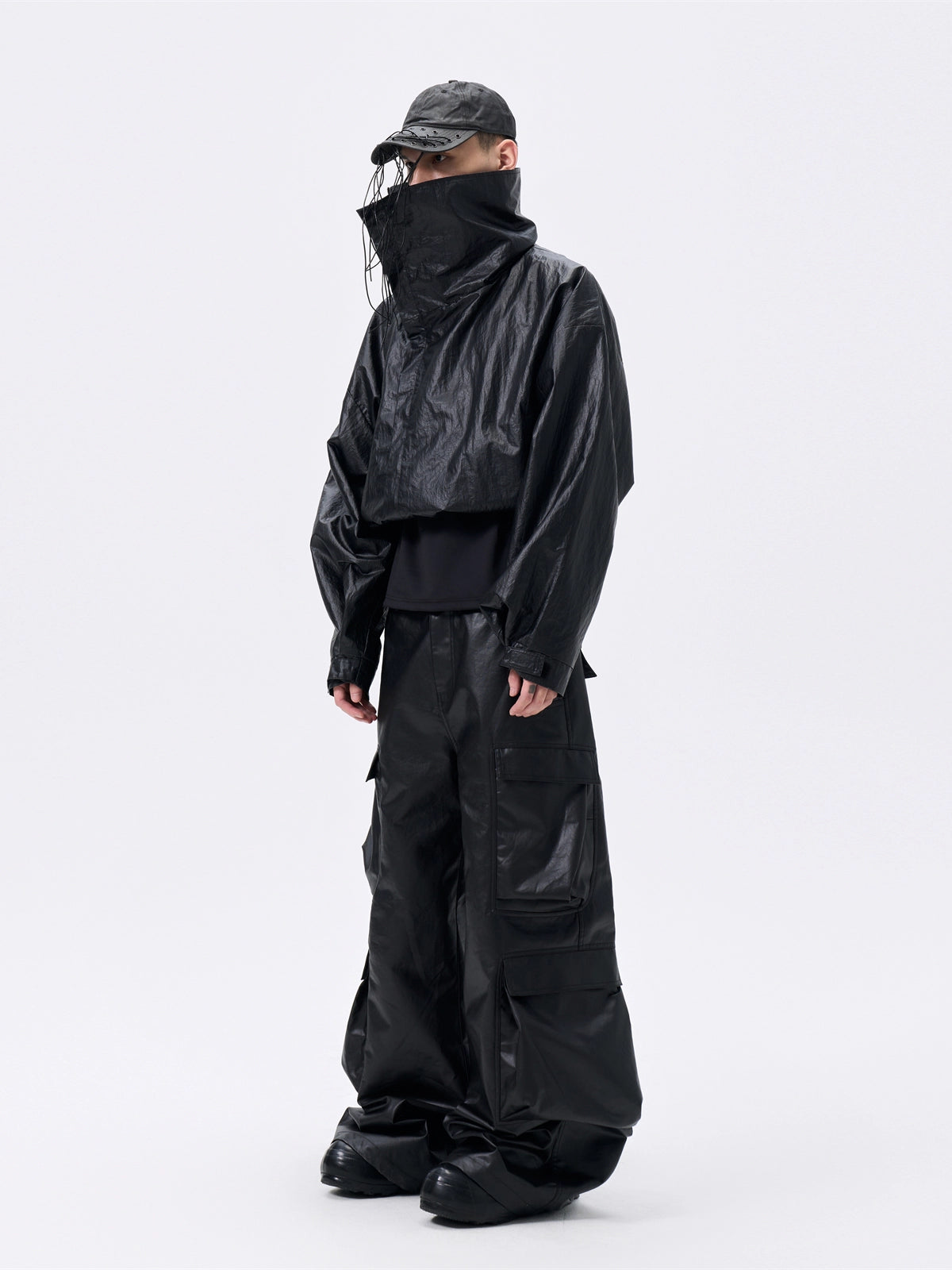FRKM SCD Multi-Pocket Wax-Coated Three-Dimensional Cargo Pants - TATUM.