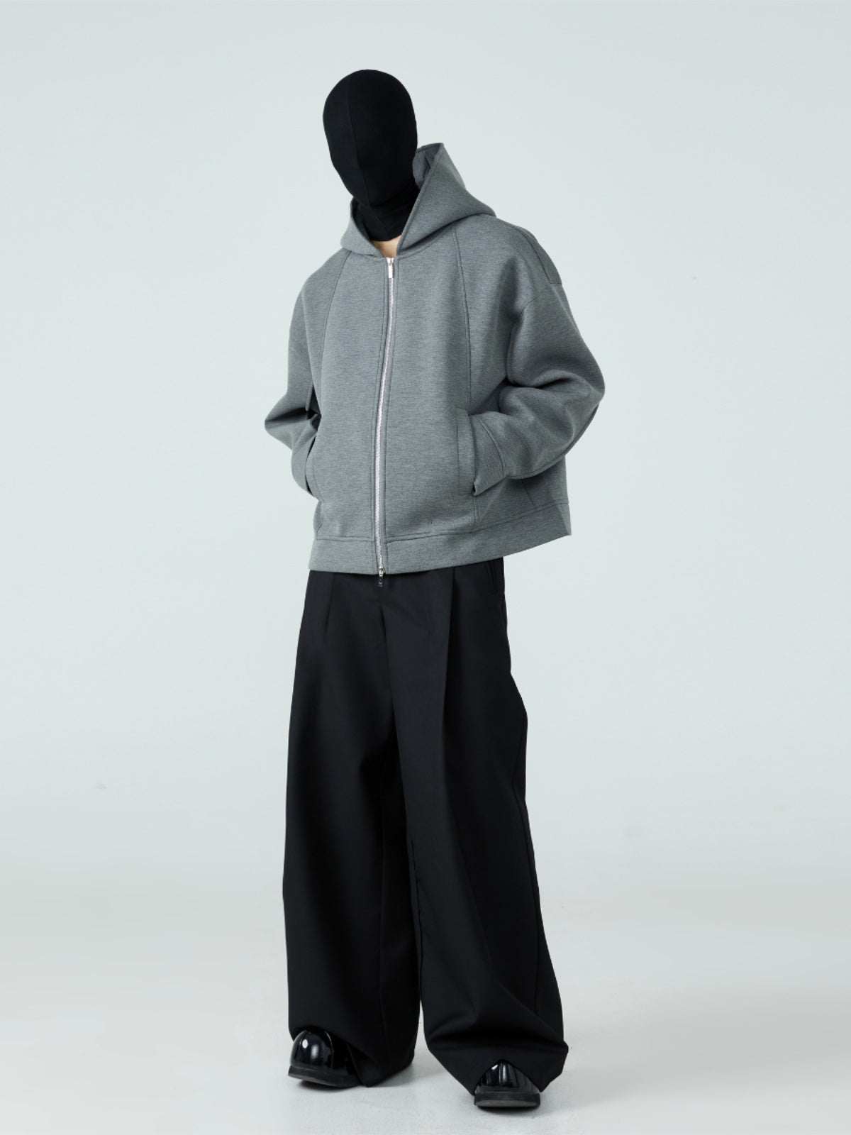 FRKM SCD 24 F W Hooded Sweatshirt Padded Thermal Cardigan - SIORBAN.