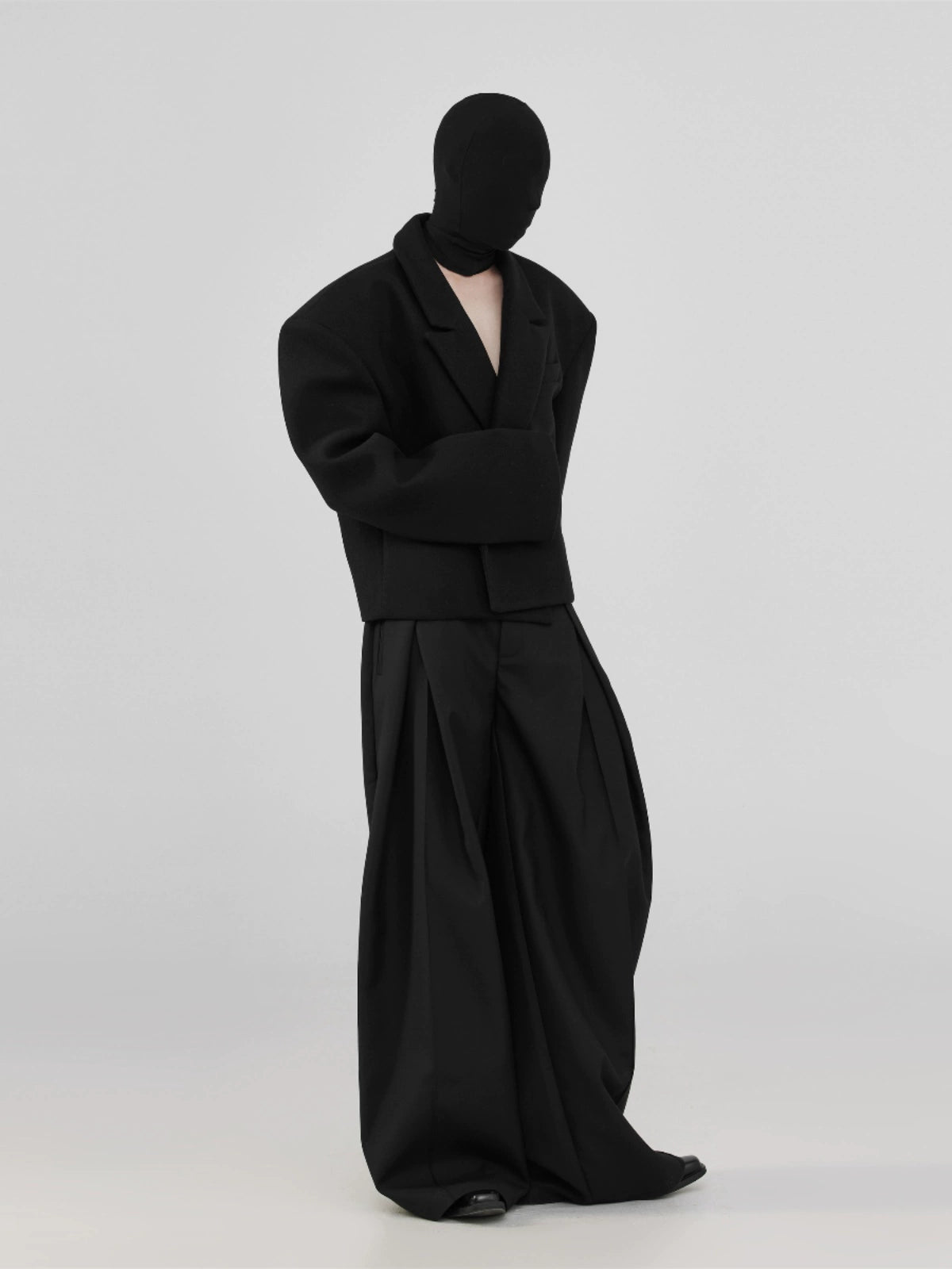FRKM SCD Three-Dimensional Pleated Wide-Leg Loose Fit Pants - FARIN.