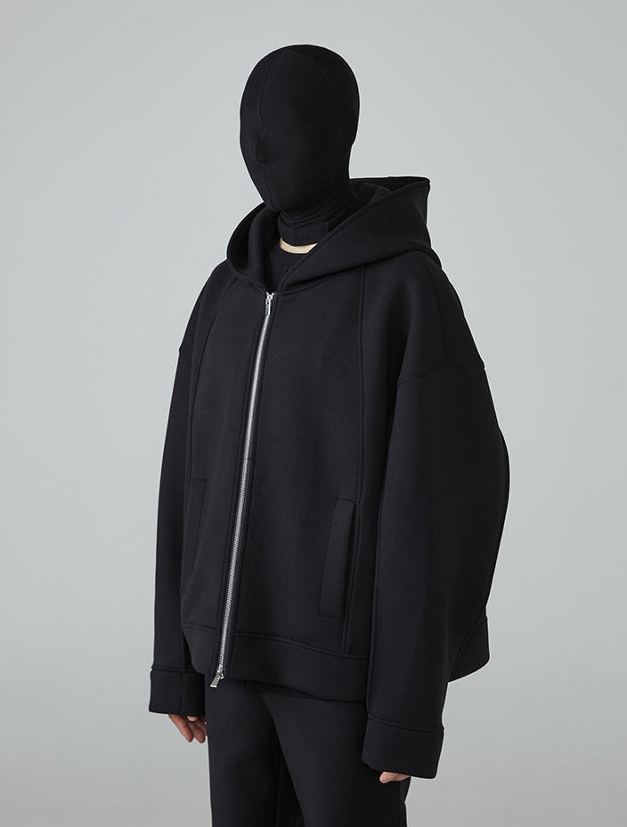 FRKM SCD 24SS Silhouette Hooded Sweatshirt Cardigan - WALT.