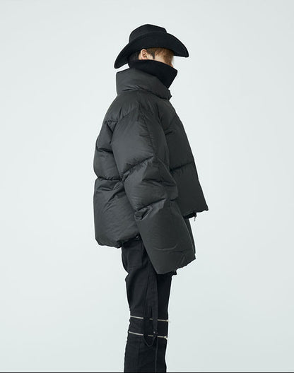 FRKM SCD FW 90 White Duck Down Heavy Loose Thick Unisex Jacket - JANIS.