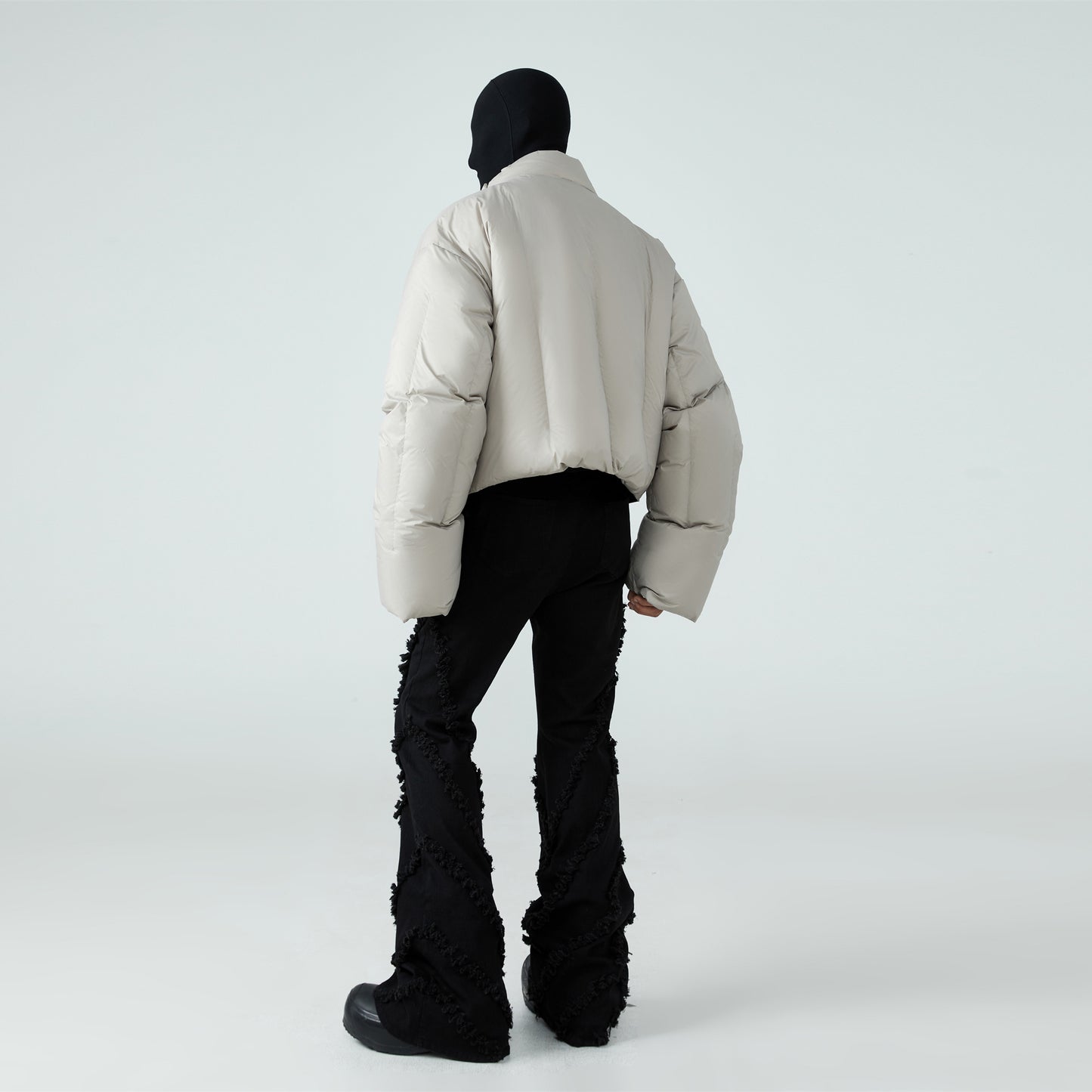 FRKM SCD 24FW 90 White Duck Down Thickened Warm Gray Jacket - LEMON.