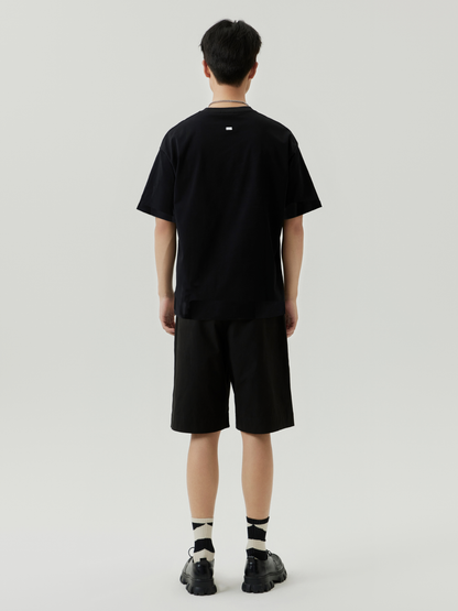 OWNLIFE  slightly wide short-sleeved T-shirt - WILL.