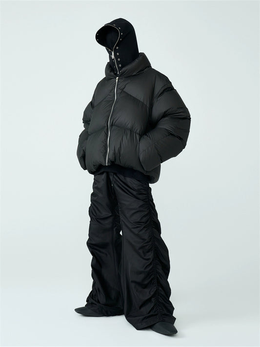 FRKM SCD FW 90 White Duck Down Heavy Loose Thick Unisex Jacket - JANIS.