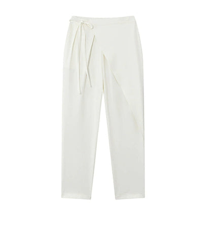 JIECHI  loose casual wide-leg trousers - TYLER.