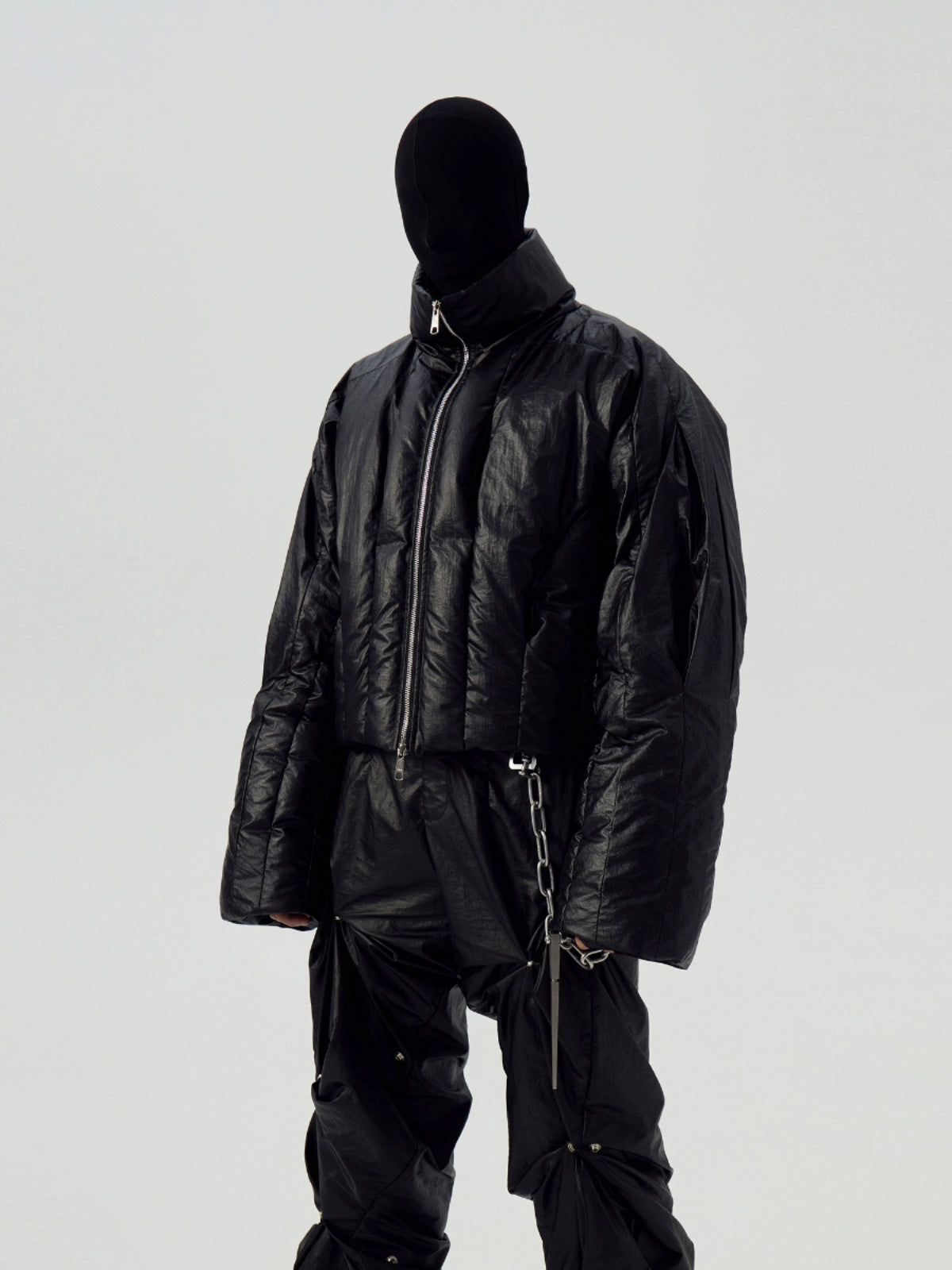 FRKM SCD Three-proof Coated Stand Collar Duck Down Short Jacket - VARIA.