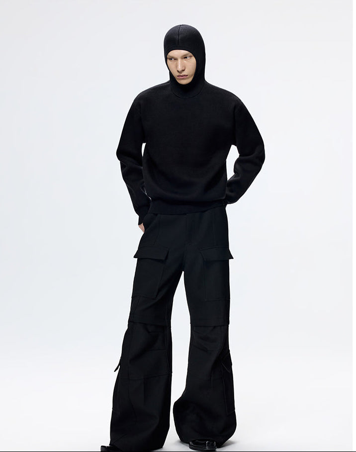 FRKM SCD Pullover Thickened warm loose knit sweater - HILLARY.