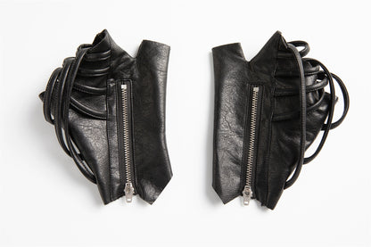 FRKM SCD 24AW Mechanic Strap Tactical Leather Gloves - KENDRA.
