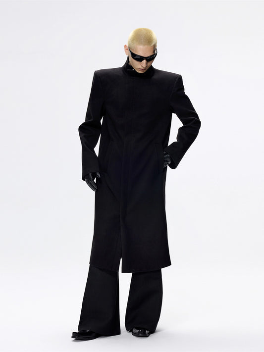 FRKM SCD H shape thickened warm zipper fleece coat - AARON.