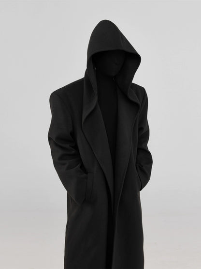 FRKM SCD Medium length Assassin's Creed cape Crusader tweed coat- ACKMAN.