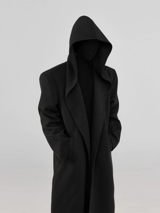 FRKM SCD Medium length Assassin's Creed cape Crusader tweed coat- ACKMAN.