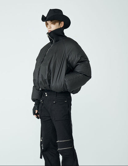 Frkm Scd Fw 90 White Duck Down Thickened Stand Collar Unisex Jacket - KORY.