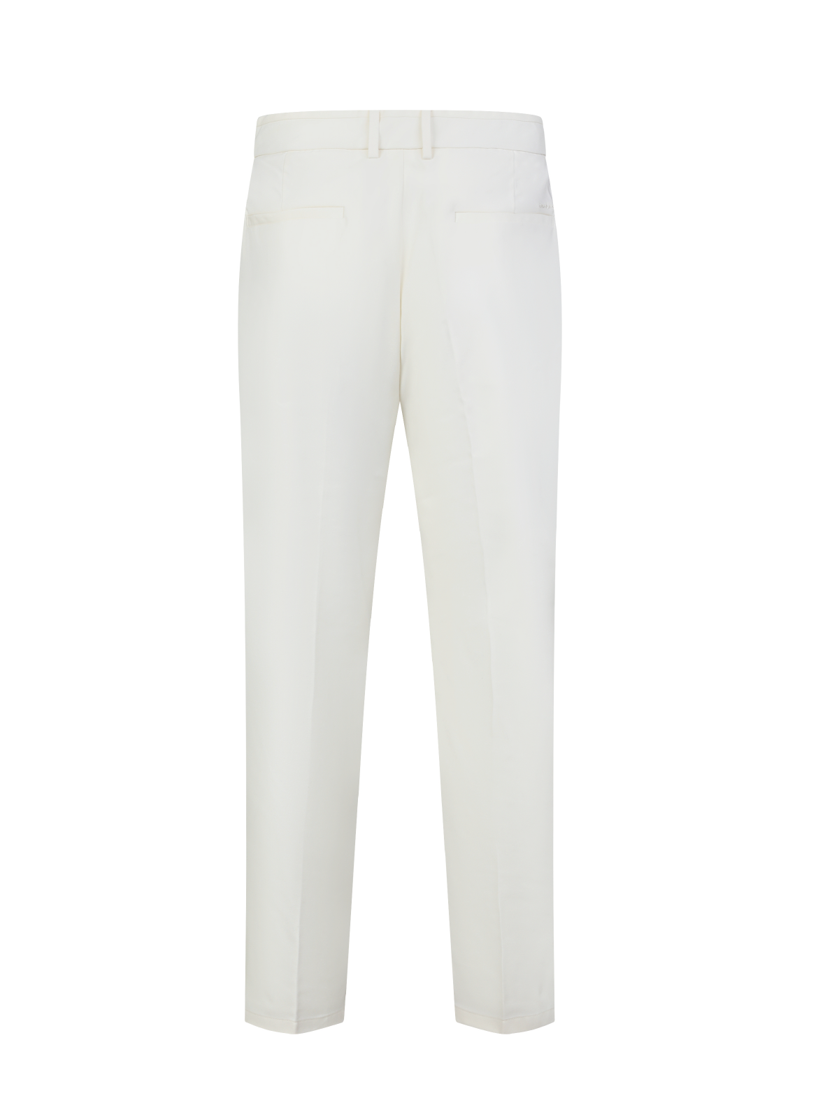 OWNLIFE white straight-leg stretchy pants - CHRIS.