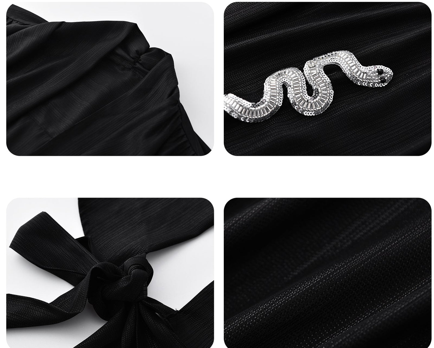 JIECHI  loose silhouette long sleeve wrap top - CALVIN.