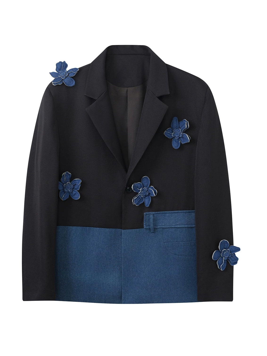 JIECHI Naraku Flower splicing loose men's suit- EAMON.