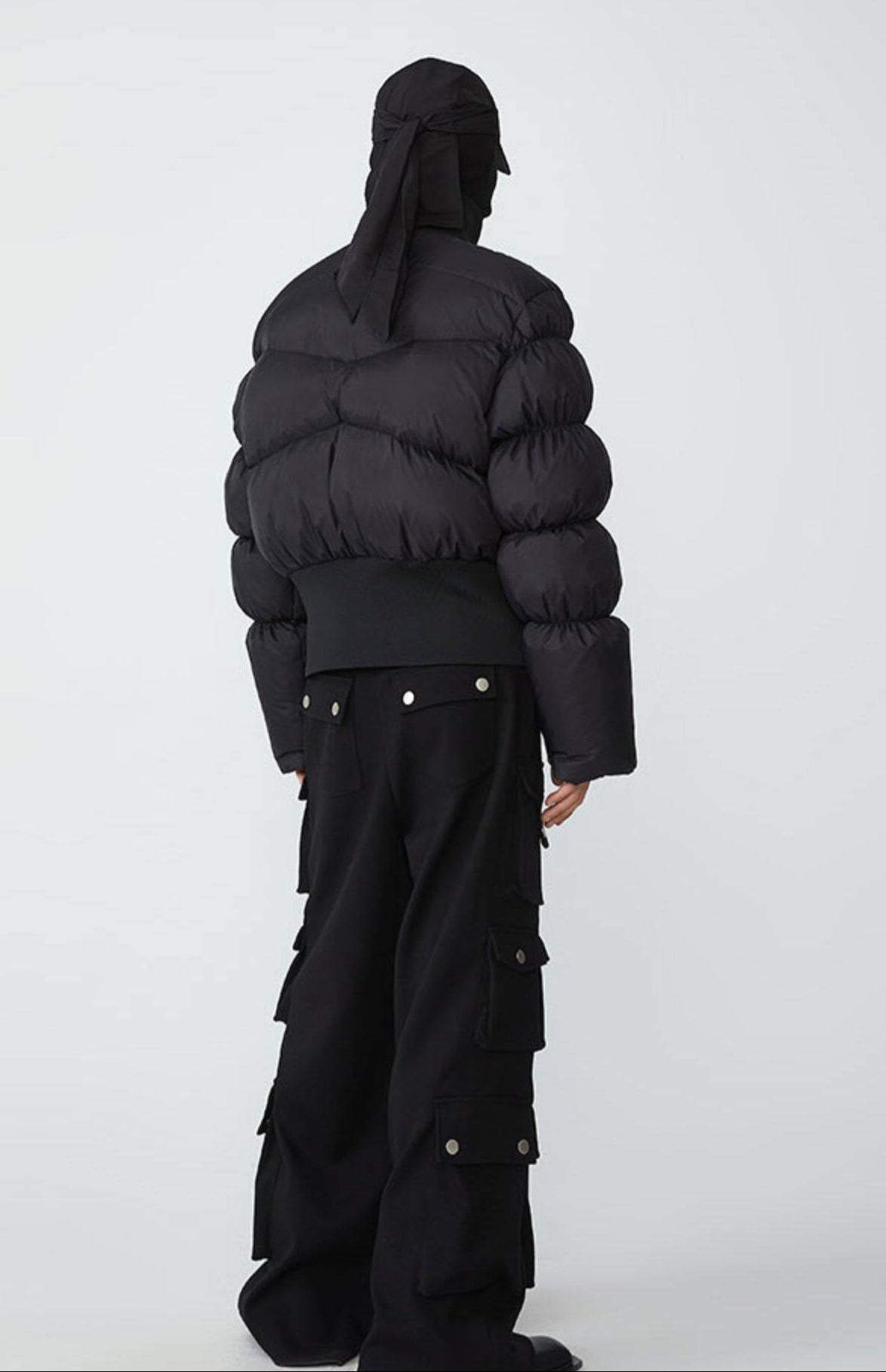 FRKM SCD  90 White Duck Down Thickened Slim Fit Unisex Cropped Jacket- SASHA.