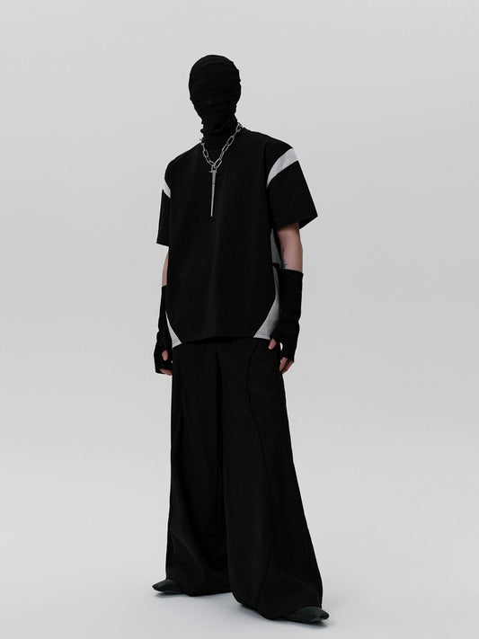 FRKM SCD Contrast Stitching Short Sleeve T-Shirt - GREGOR.
