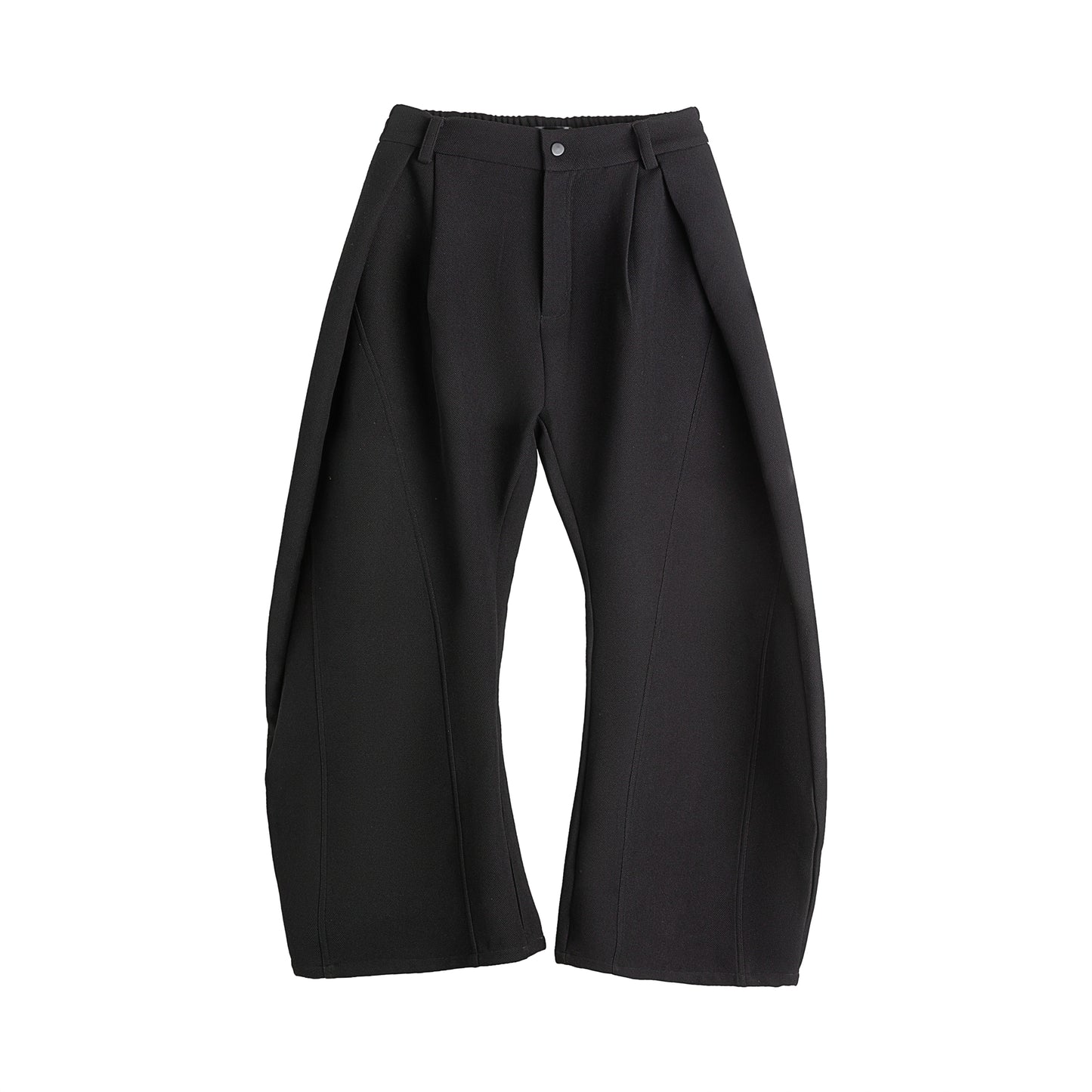 FRKM SCD Press-creased pleated scimitar Wide-leg extra-loose pants - DARREN.