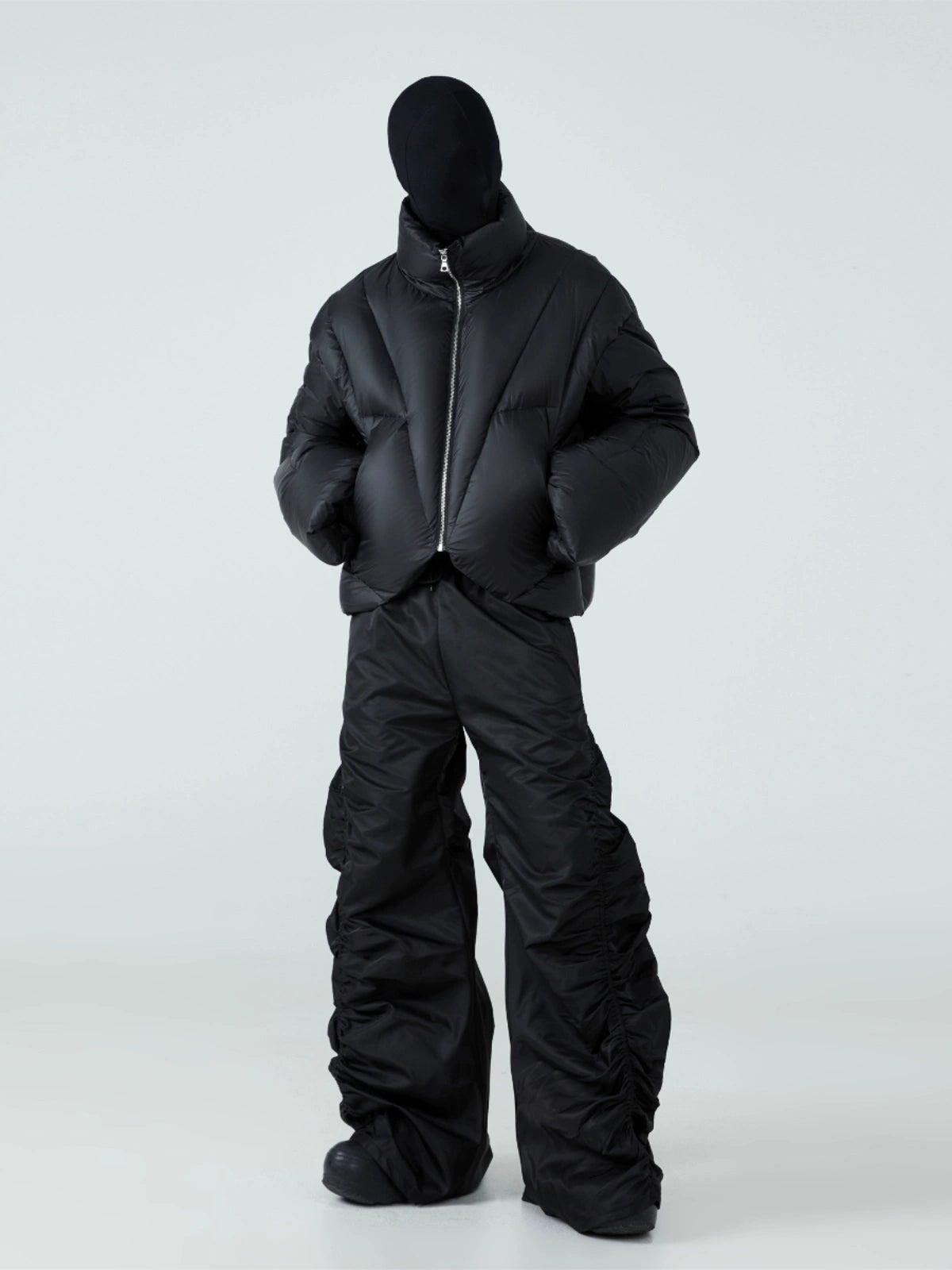 FRKM SCD 90 White Duck Down Thickened Warm Cropped Jacket- VERICK.