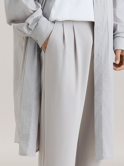 OWNLIFE anti-wrinkle slimming elastic waist pants - JULIUS.