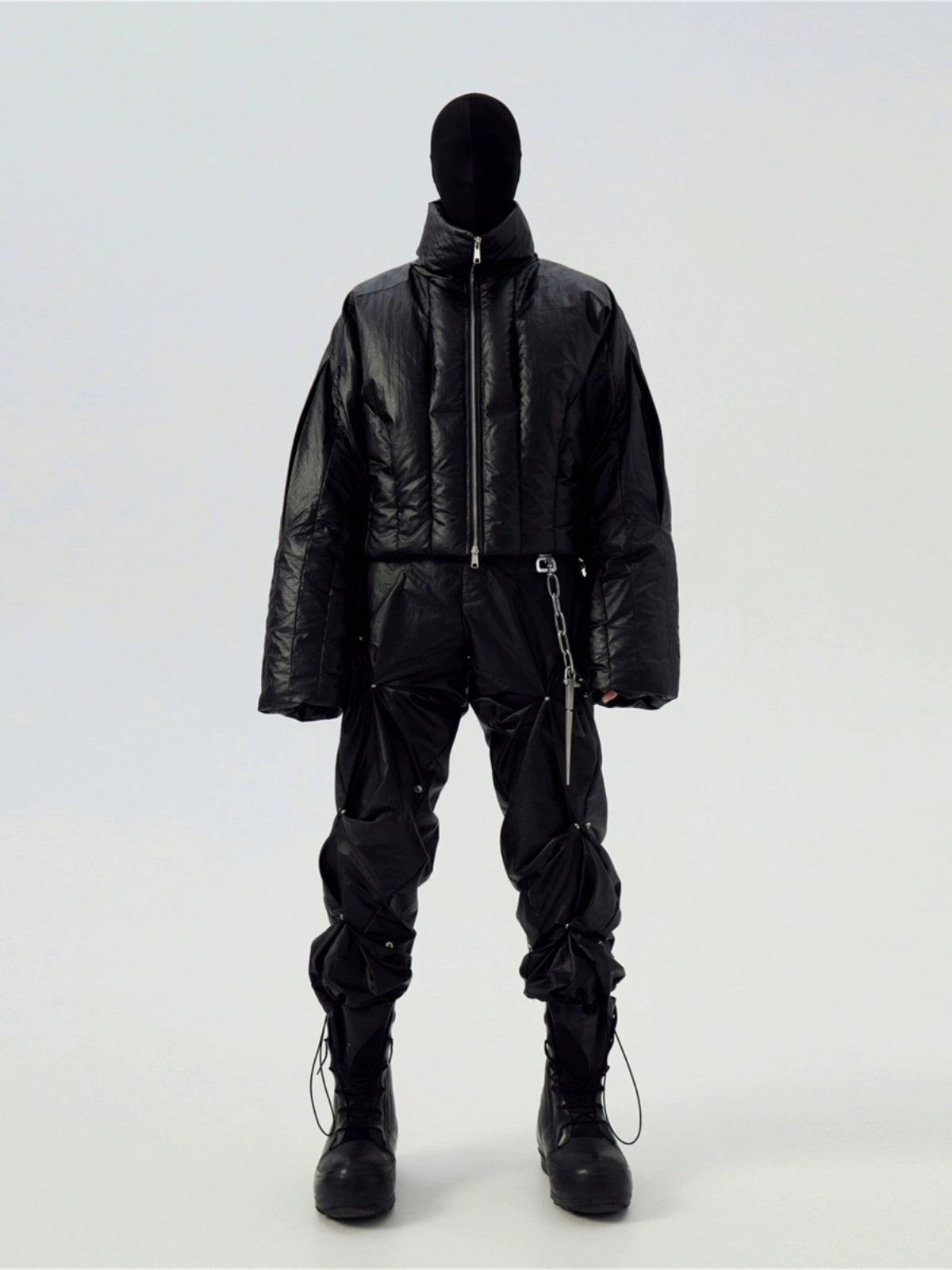 FRKM SCD Three-proof Coated Stand Collar Duck Down Short Jacket - VARIA.