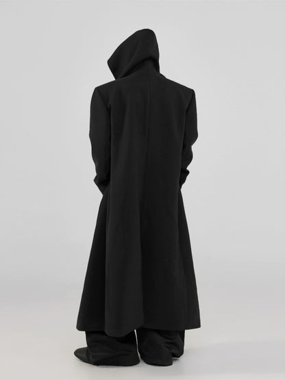 FRKM SCD Medium length Assassin's Creed cape Crusader tweed coat- ACKMAN.