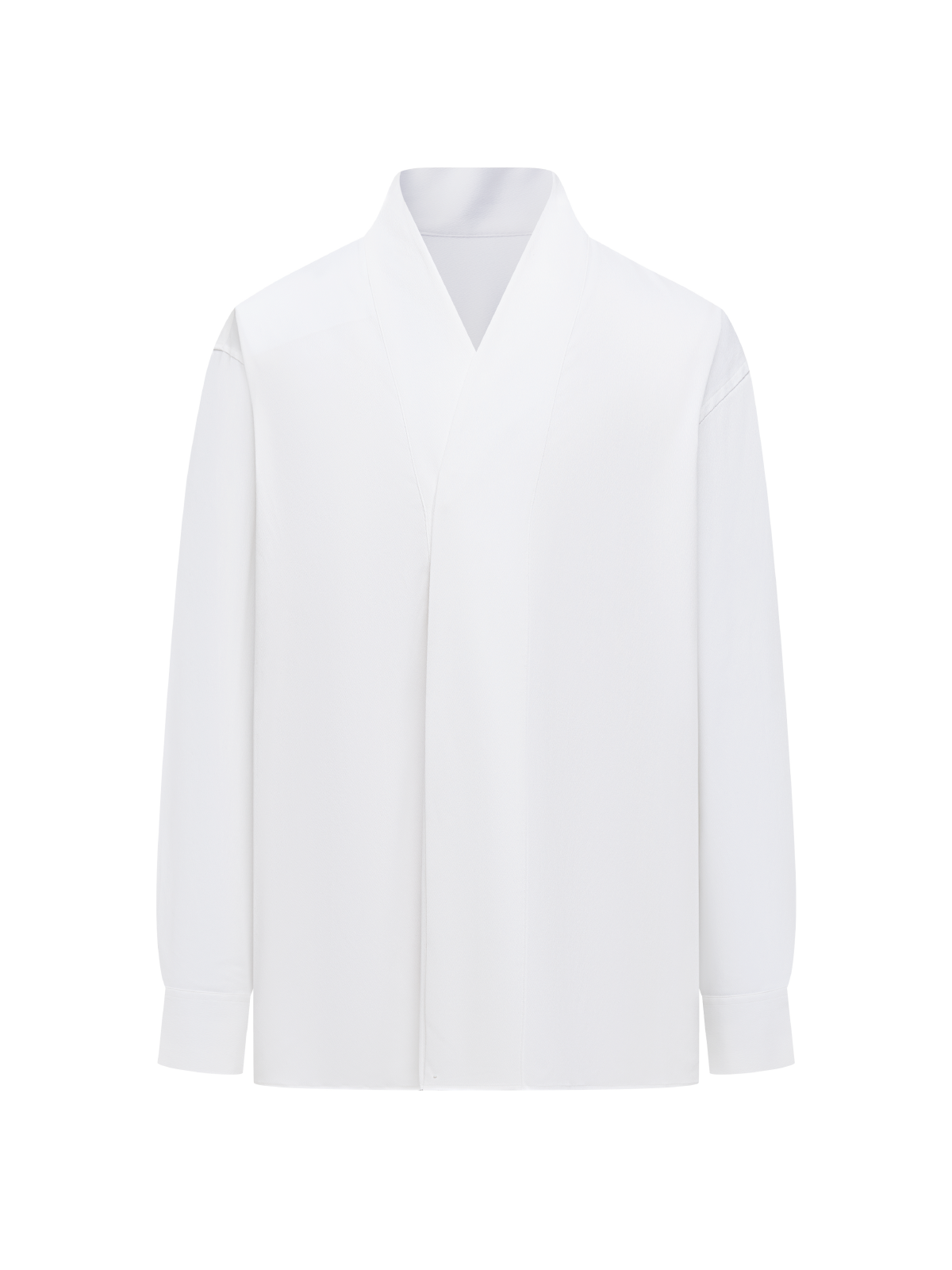 OWNLIFE cross-collared shirt Hanfu bamboo fiber texture - ROB.