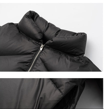 FRKM SCD FW 90 White Duck Down Heavy Loose Thick Unisex Jacket - JANIS.