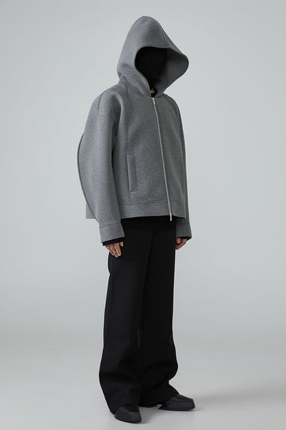 FRKM SCD 24SS Silhouette Hooded Sweatshirt Cardigan - WALT.
