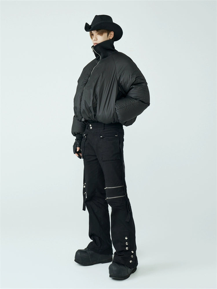 Frkm Scd Fw 90 White Duck Down Thickened Stand Collar Unisex Jacket - KORY.