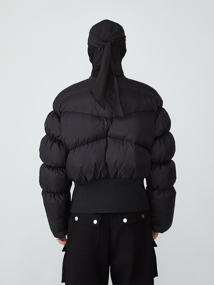 FRKM SCD  90 White Duck Down Thickened Slim Fit Unisex Cropped Jacket- SASHA.