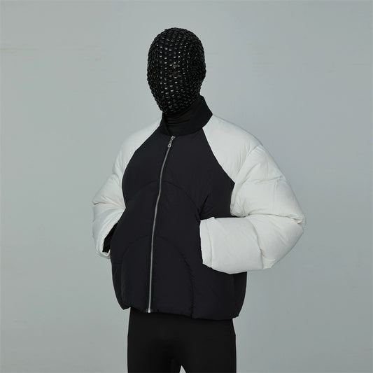 FRKM SCD FW Pioneer Unisex Cropped Patchwork Extra Thick Versatile Jacket- PORTER.