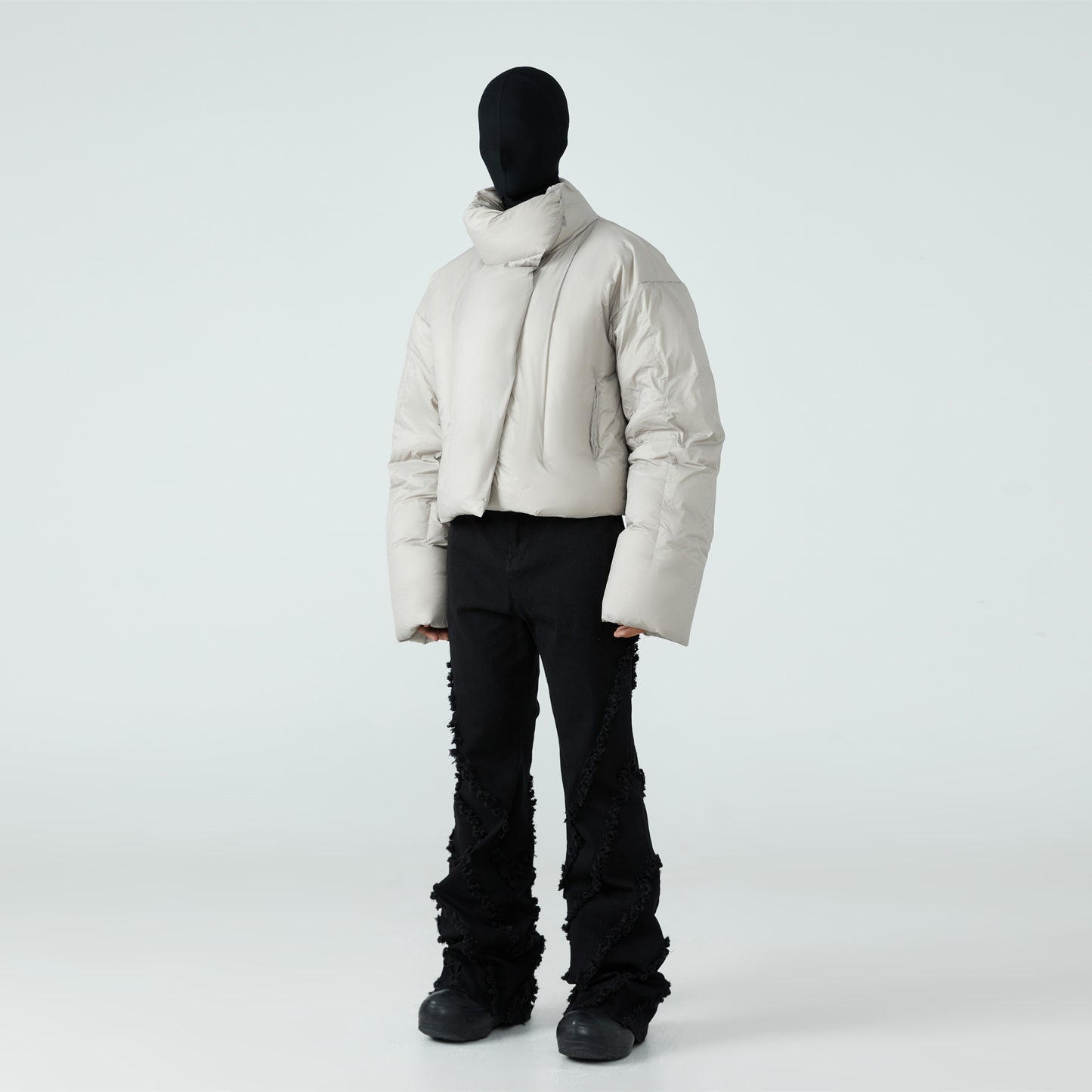 FRKM SCD 24FW 90 White Duck Down Thickened Warm Gray Jacket - LEMON.