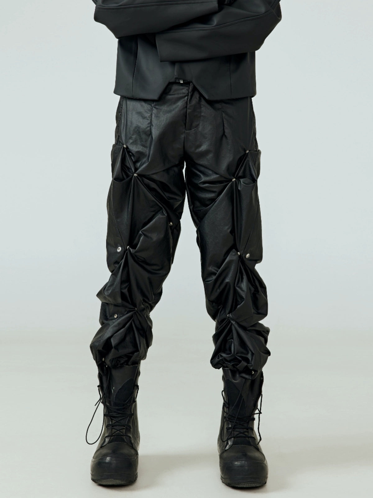 FRKM SCD 25SS Detachable Deconstructed Breasted Pants - MANILA.