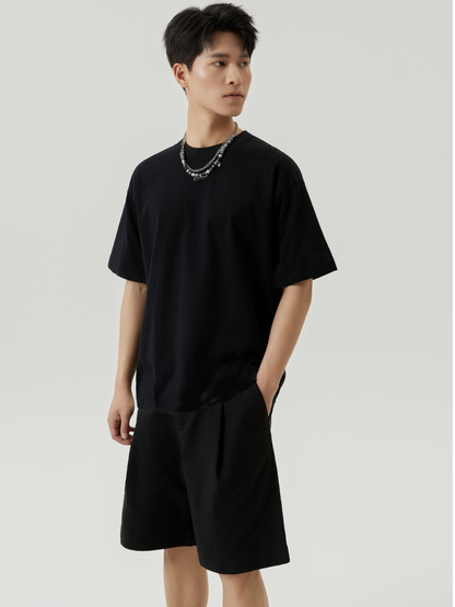 OWNLIFE  slightly wide short-sleeved T-shirt - WILL.