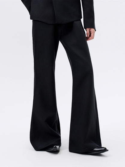 FRKM SCD Herringbone Stripe Hourglass Flared Pants and Suit Set - OSBOURNE.