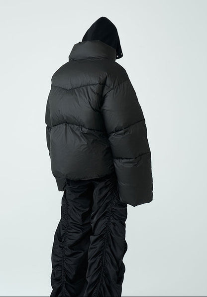 FRKM SCD FW 90 White Duck Down Heavy Loose Thick Unisex Jacket - JANIS.