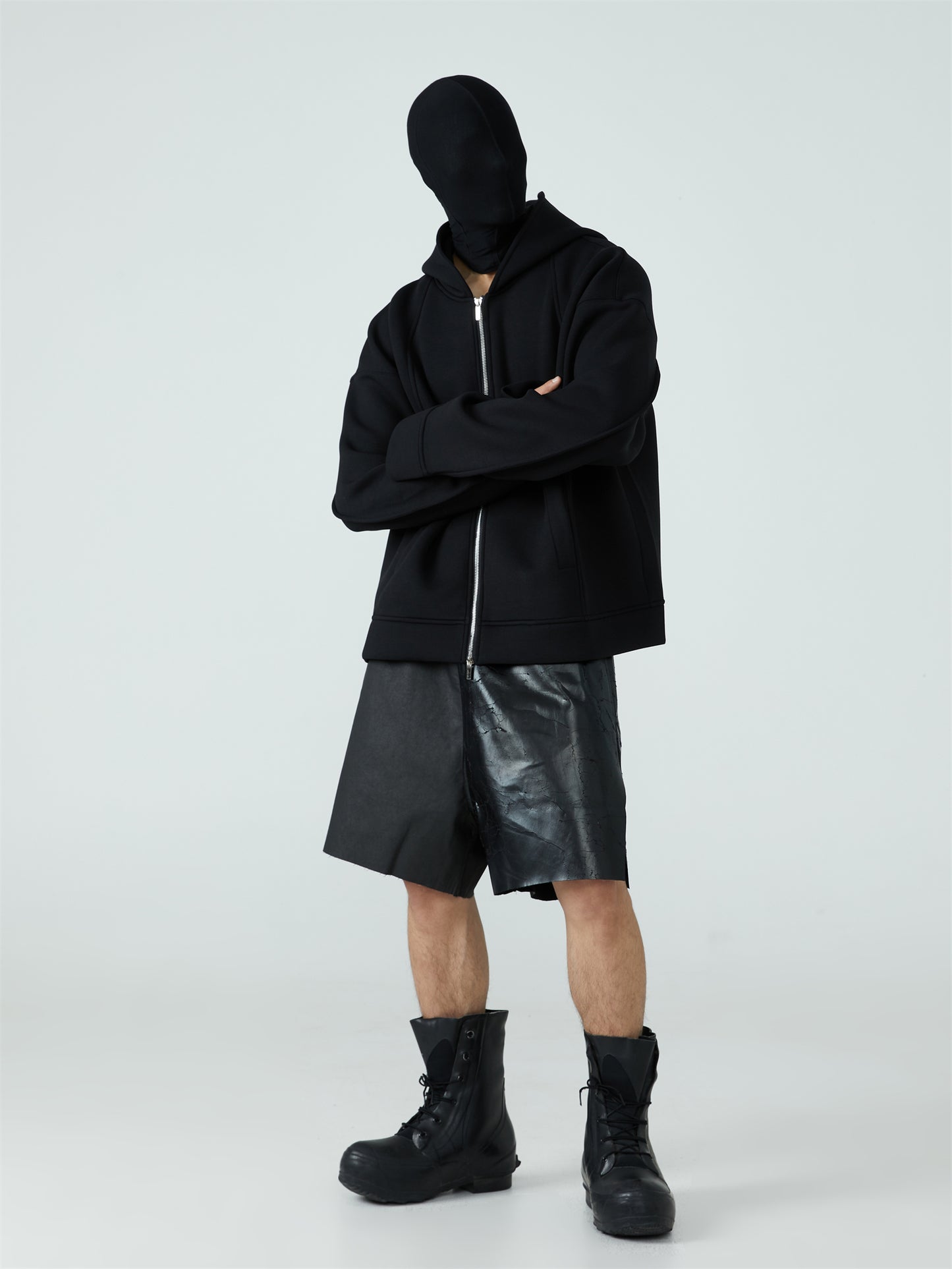 FRKM SCD 24 F W Hooded Sweatshirt Padded Thermal Cardigan - SIORBAN.